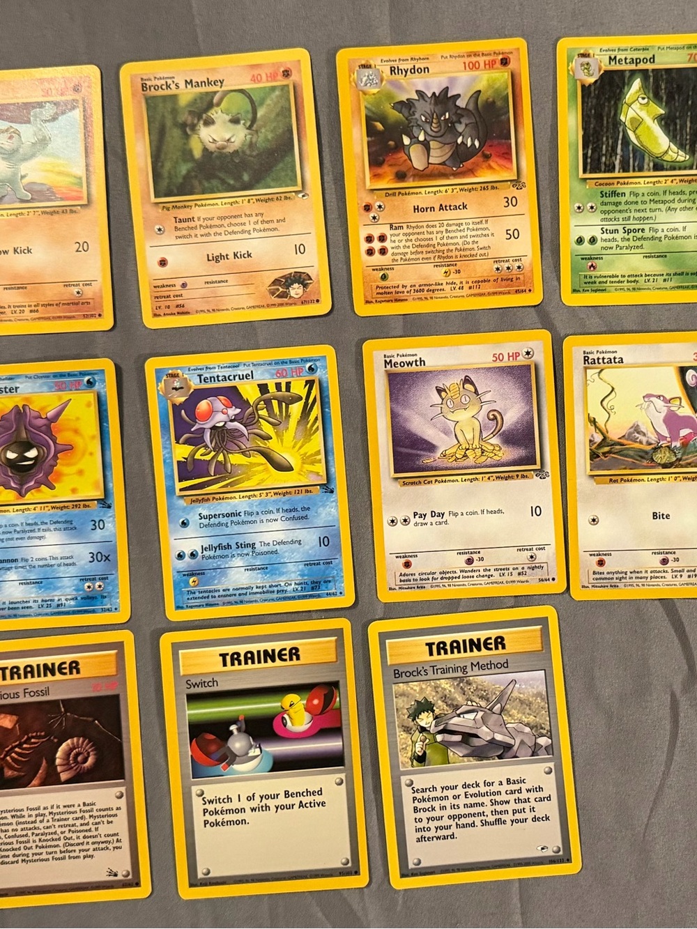 781 Card Pokémon Bulk Lot | Vintage WOTC + Modern Rares | Mixed Types | EX Cards